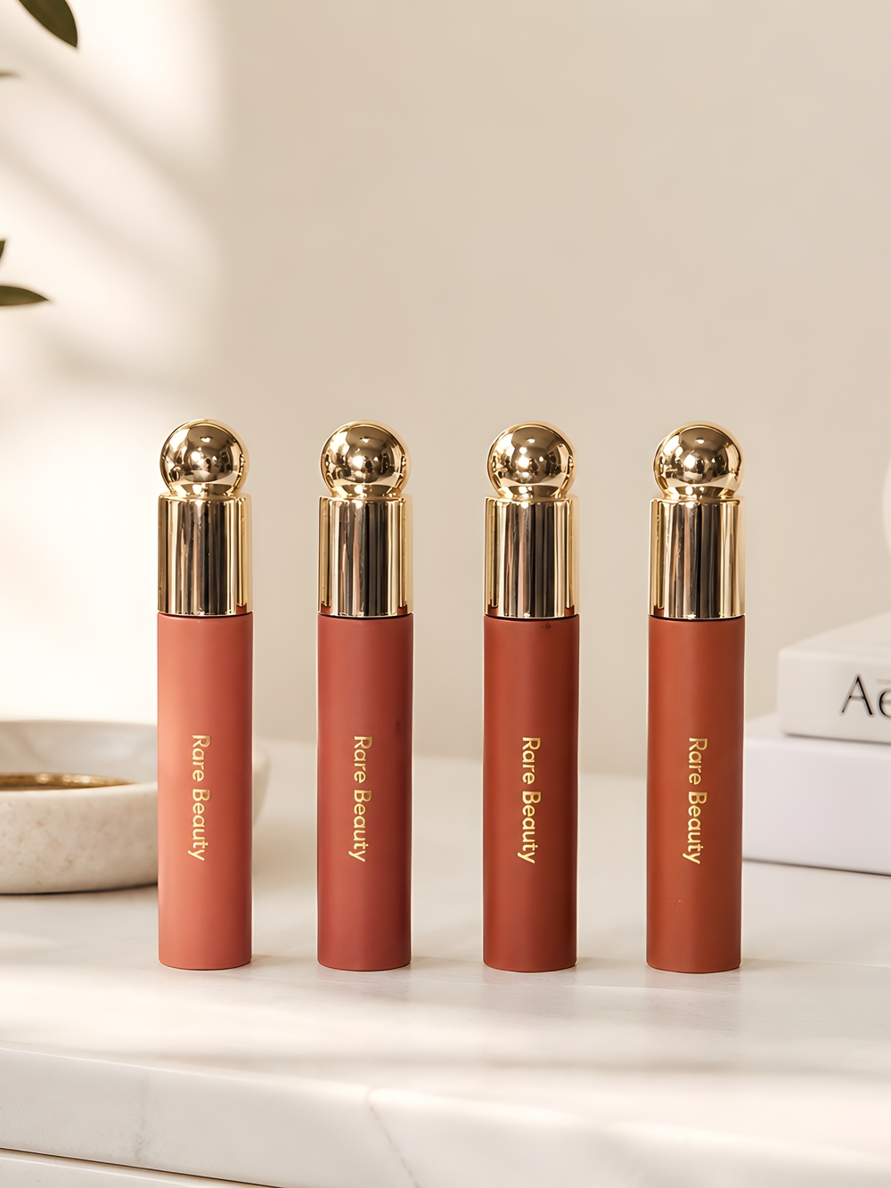 Rare Beauty Matte Liquid Lipstick In Hope, Wonder, Delight, Serenity-Set Of 4